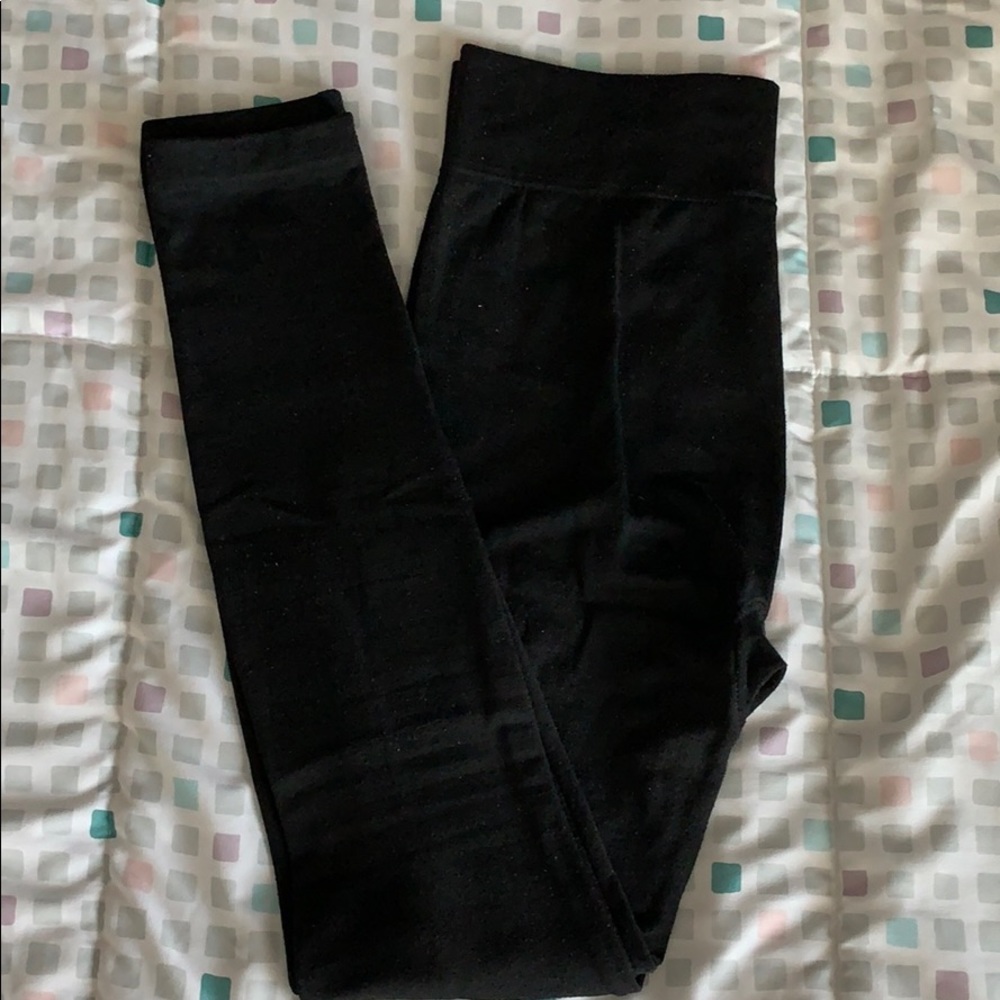 Motherhood maternity fleece leggings size S